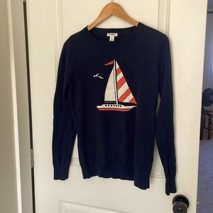 Women’s sailboat sweater